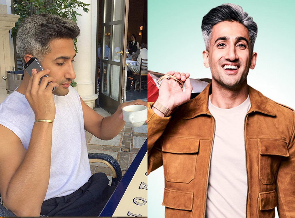 Queer Eye, Fab Five, Then and Now, Tan France Queer Eye, Fab Five, Then and Now, Tan France